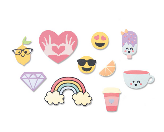 Cortante Sizzix Thinlits Emojis