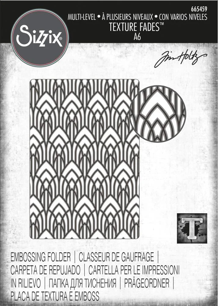 Textura Embossing - Sizzix - Arcos