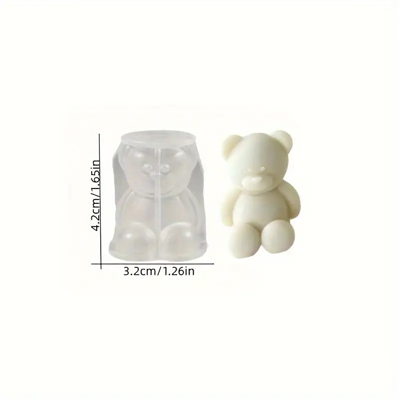 AN017MS -  Molde urso pequeno