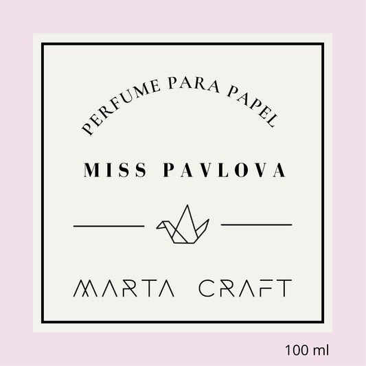 RV Perfume para Papel - MISS PAVLOVA - 100 mL