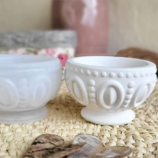 BP101MS - Molde de silicone para tigela em relev