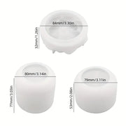 BP099MS - Molde de caixas de armazenamento  set 3 pçs - 2 potes + 1 tampa