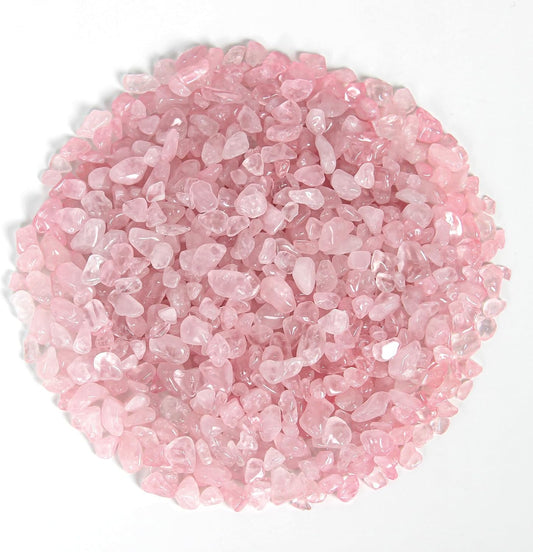 Cristais de Quartzo Rosa- 75g de Pedra 100% Natural