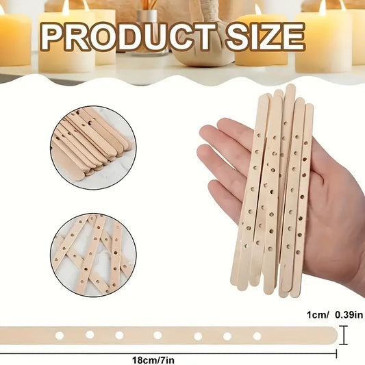 RV Centralização Pavio de Madeira - 10 unidades