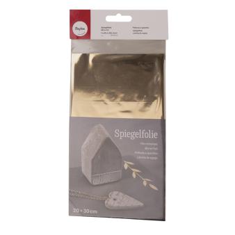 Folha de espelho dourada - RAYHER - velas