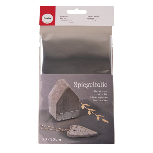 Folha de espelho de prata - RAYHER - velas