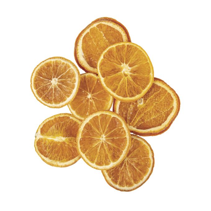 Fatias de laranja saco seco para autoatendimento. 25g -  Rayher