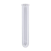 Tubo de ensaio acrílico, 20mm ø 12cm de comprimento, com borda- 5 peças - Rayher