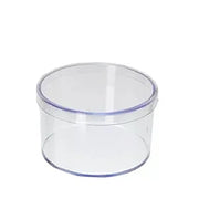 Caixa Acrilica cilíndrica  70x60 mm