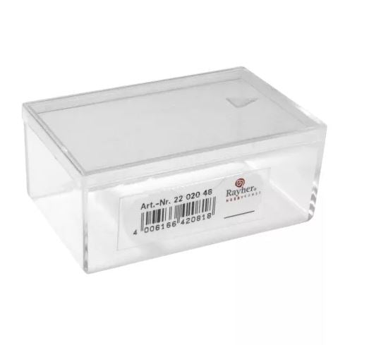 Caixa Acrilica 78x48x36 mm Rayher