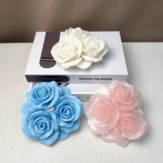 F109MS-  Molde Flor Rosa extra grande
