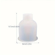 BP102MS - Molde de silicone Jarra listada/ lisa - escolher