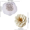 F124MS - Molde de Silicone Peónia, Flor