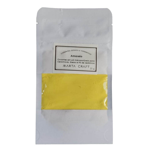 Corantes em pó - Gesso e Pó de cerâmica