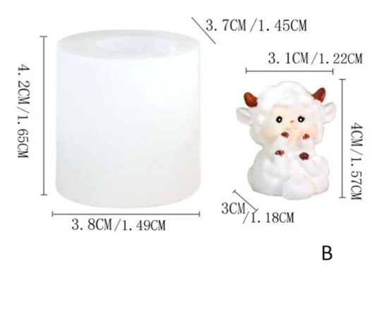 AN083MS - Ovelha 3 posições