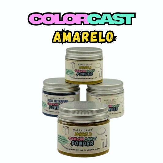 Corante COLORCAST POWDER em Pó de Fundição - 50cc