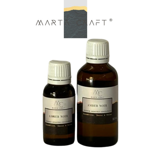 RV Essência aromática concentrada  para Velas e Sabonetes e Gesso - Amber Noir