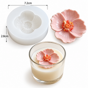 F030MS-  Molde de Silicone Flor Anémona