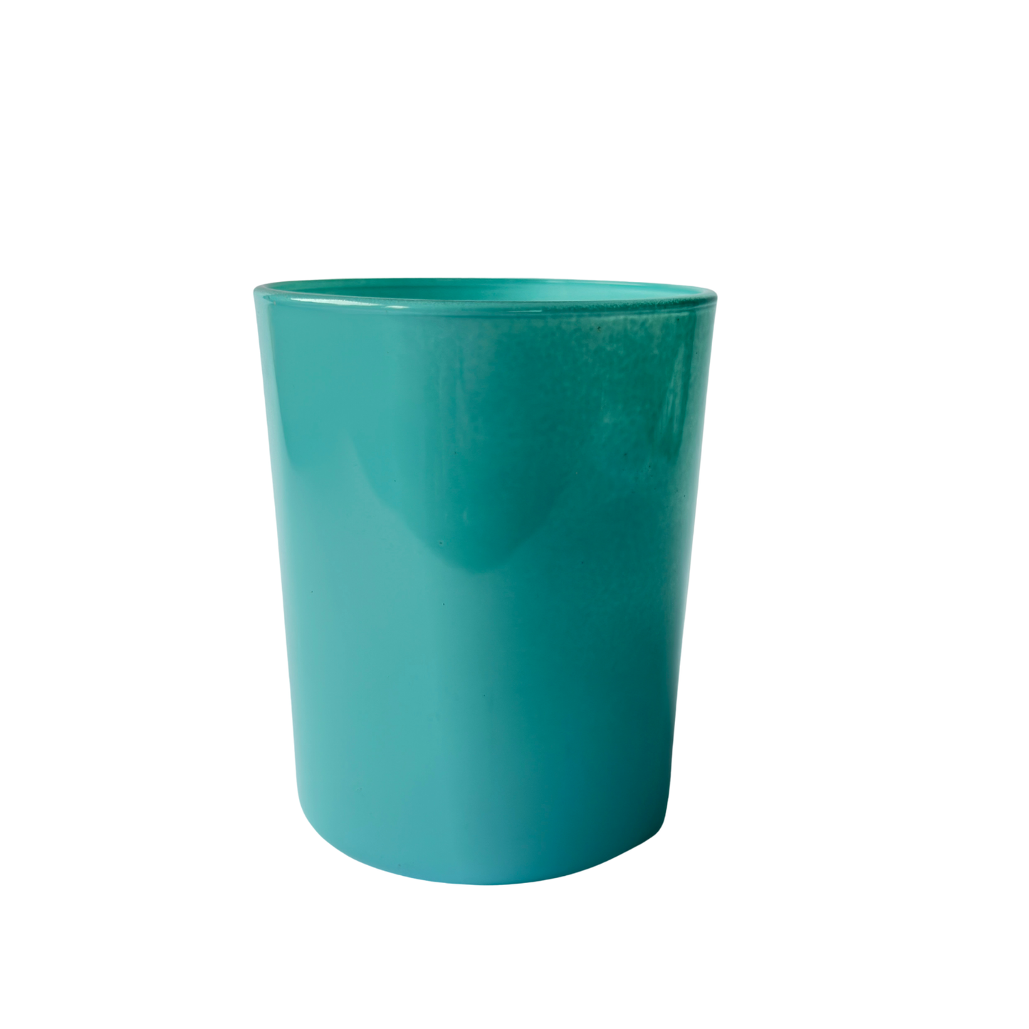 Copo Vidro Azul Brilhante Mate - 180 ml