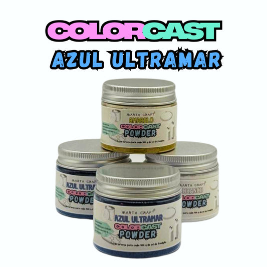 Corante COLORCAST POWDER em Pó de Fundição - 50cc