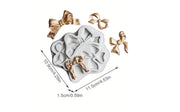 D031MS - laços conjunto- Molde de Silicone