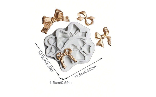 D031MS - laços conjunto- Molde de Silicone