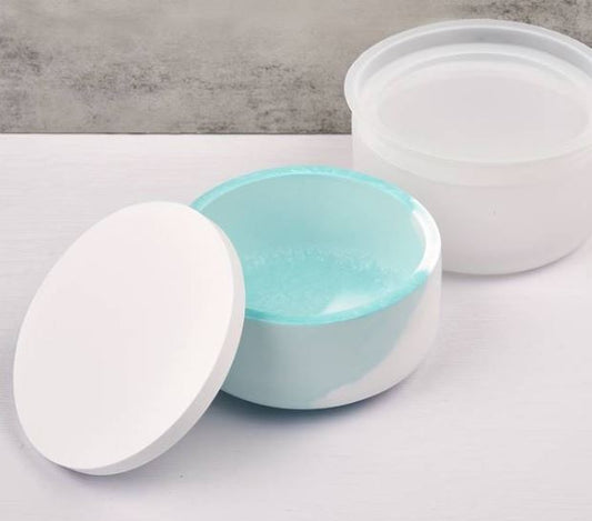 BP005MS - Molde - Taça de armazenamento listado com tampa