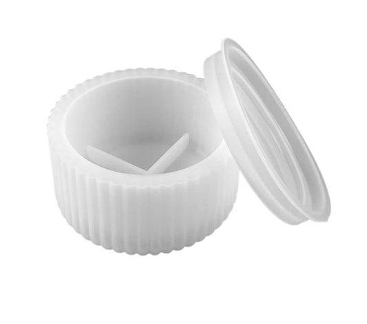 BP006MS - Molde - Taça de armazenamento listado com tampa