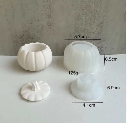BP008MS - Molde - Abóbora Caixa de armazenamento com tampa