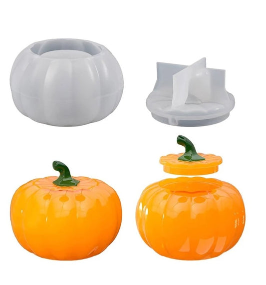 BP009MS - Molde - Abóbora Caixa de armazenamento com tampa