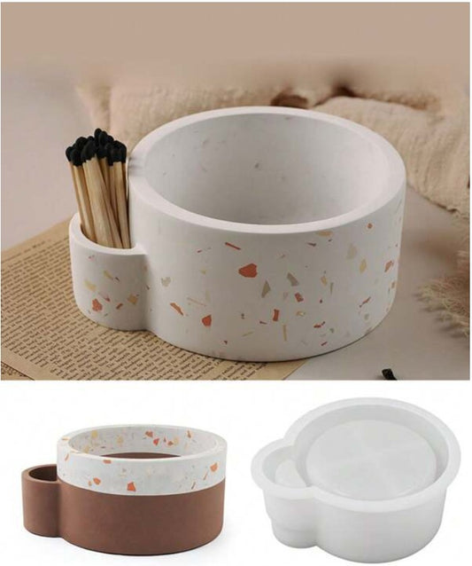 BP012MS - Molde grande - Copo de vela com armazenamento de Fósforo