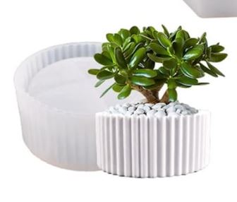 BP021MS - Molde vaso listada