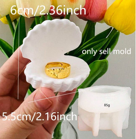 BP025/26/27/28 - Moldes Vasos Oceano Bandeja De Concha