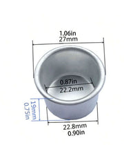 BP053MS - Molde de silicone Castiçal listato/Liso -  Grande/Pequeno 1 unidade