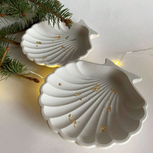 BP064MS - Molde EPoxi Base Prato - Concha