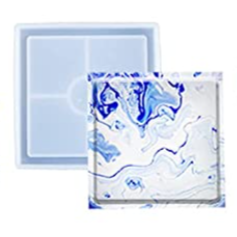 BP069MS - Molde EPoxi Base Copo Quadrado