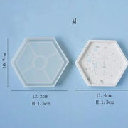 BP068MS - Molde  EPoxi  Base Copo - Pentagono