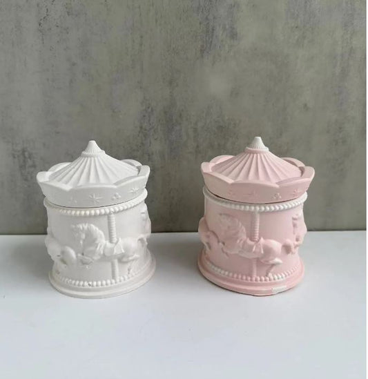 BP077MS - molde carrossel caixa de armazenamento