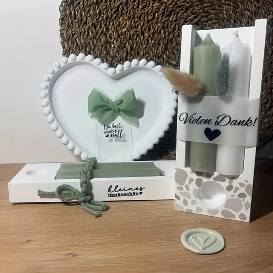 BP093MS - Molde Silicone Coração em Renda com Contas