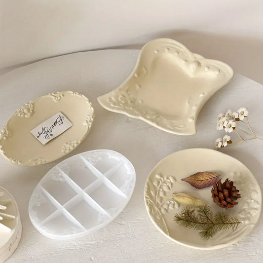 BP094MS - Molde Silicone Forma Europeia para Bandeja