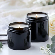 | Boião Vidro Ambar 100 ml | Preto brilhante | Tampa Opcional