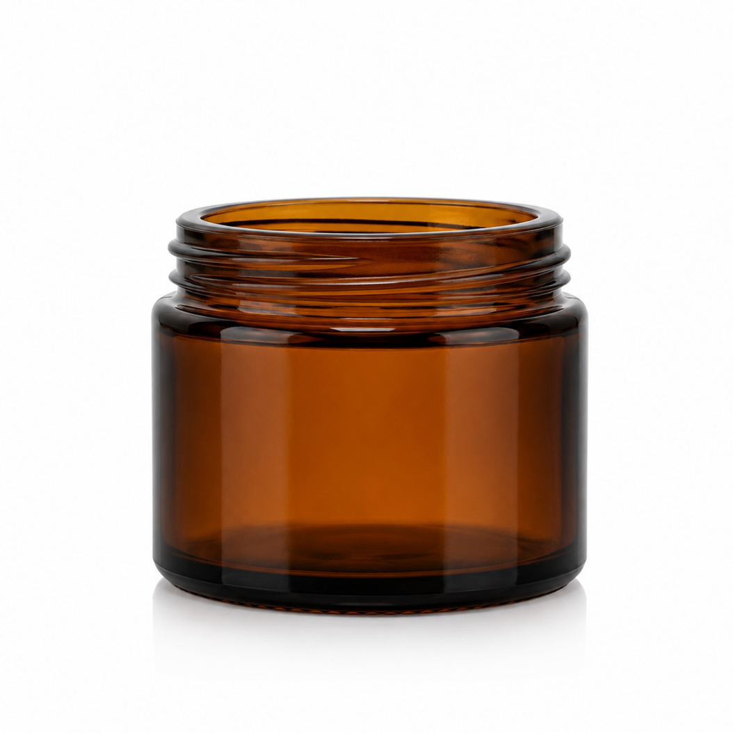 Boião de Vidro Âmbar  30 ml | Várias Cores | Tampa Opcional
