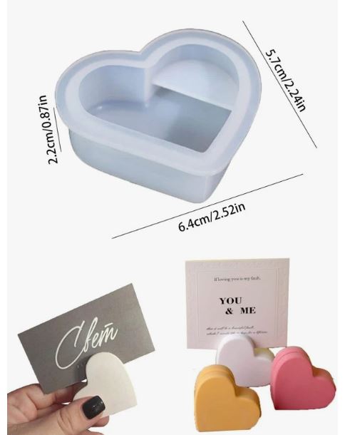 CA023MS - Molde Coração suporte Cartão