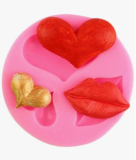 CA030MS - Molde Lábio Coração Love