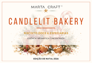 Essência aromática concentrada - Candlelit Bakery - Edição Natal 2026