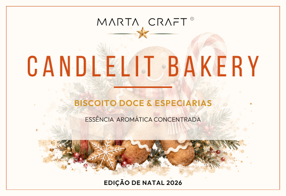 Essência aromática concentrada - Candlelit Bakery - Edição Natal 2026