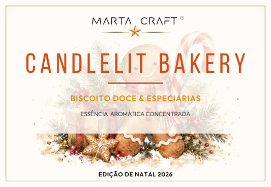 Essência aromática concentrada - Candlelit Bakery - Edição Natal 2026