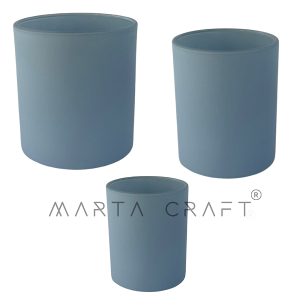 | Copo de Vidro CIL Azul Brilhante/ Mate Fosco - 220 mL | 350 mL | 500 mL