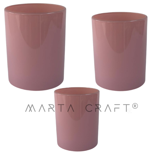 | Copo de Vidro CIL Rosa Brilhante/ Mate Fosco - 220 mL | 350 mL | 500 mL