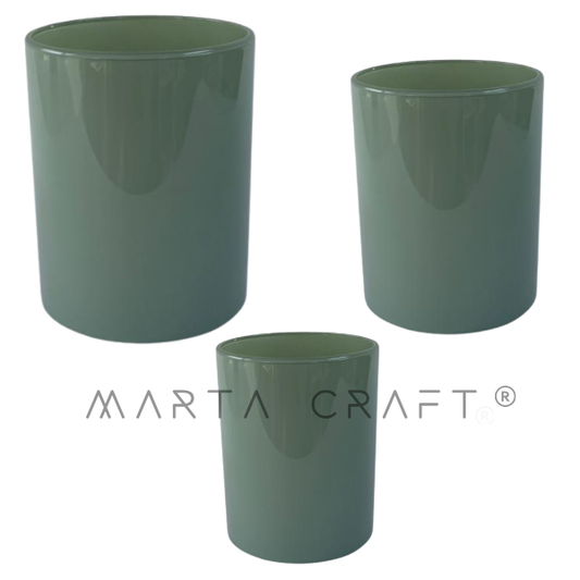 | Copo de Vidro CIL Verde Brilhante/ Mate Fosco - 220 mL | 350 mL | 500 mL